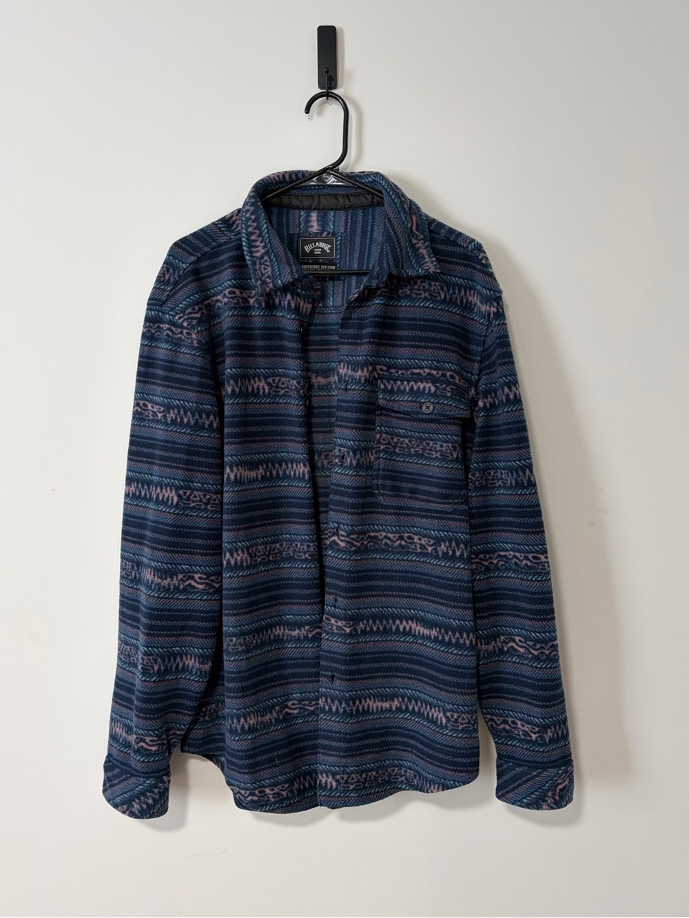 Men's billabong Patterned Button-Up fleece Jacket